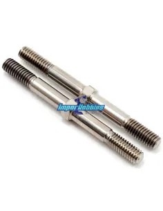 Bielettes de direction titane 4x46mm (2 U.) Kyosho Inferno MP9 TKI3 / RTR / EVO RTR IFW441-46 - Kyosho Inferno MP9 TKI2 / TKI3 -