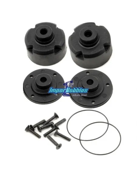 Corps de differentiel (2 U.) Kyosho FW-06 / DBX / DRX / Fazer / Rage / Nitro Tracker VS001 - Kyosho Fazer GP - Pièces detachées