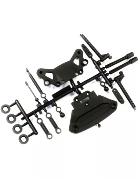 Bumper & Rod Set  FA005B Kyosho Fazer GP / EP / VE-X / Fazer Drift FA309 - Kyosho Fazer GP - Spare Parts & Option Parts