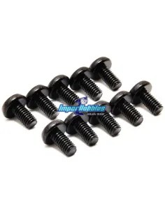 Vis support moteur 4x8mm - tête plate (10 U.) Fussion FS-T1000 - Hobao Hyper 8 & 8.5 Nitro