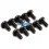 Tornillos de bancada motor 4x8mm cabeza plana (10 Uds.) Fussion FS-T1000
