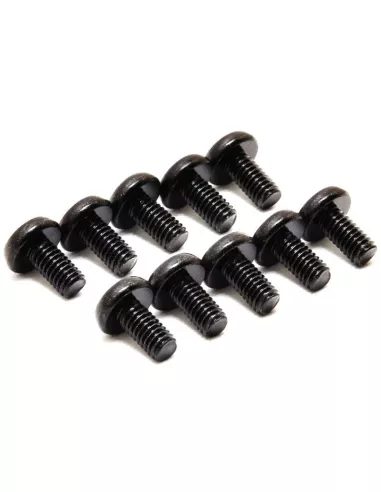 Screws Motor Mount 4x8mm- Flat Head (10 U.) Fussion FS-T1000 - Hobao Hyper 8 & 8.5 Nitro