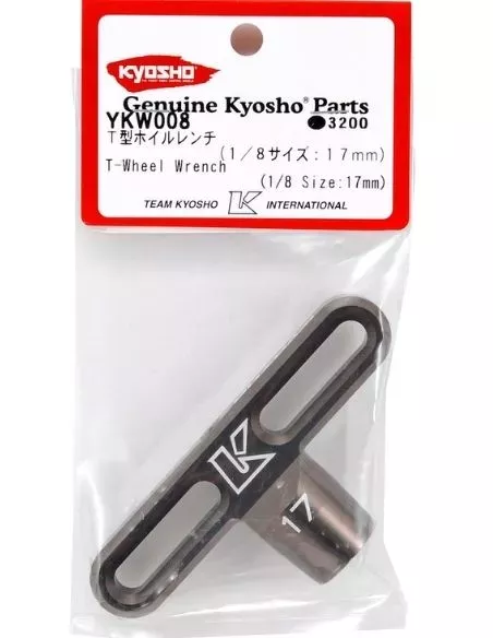 T-Wheel Wrench- 1/8 17mm Kyosho Team Kanai Tool YKW008 - Bag - Kyosho Tools