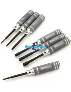 Kit herramientas V2 - 7 Pcs. & Bolsa Kyosho Mini-Z MZW120 - Herramientas Kyosho