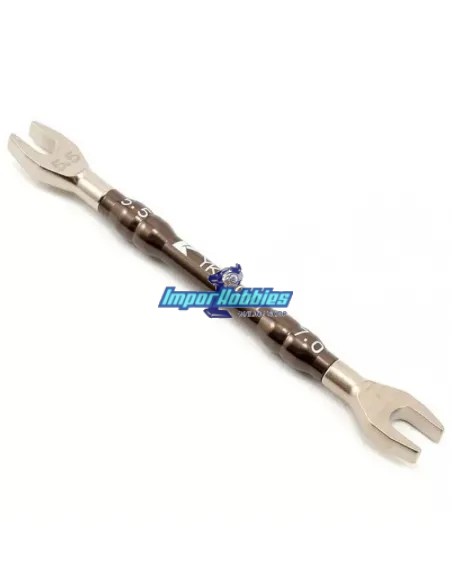 Cle a biellette de pas inverse 5.5-7.0mm Kyosho Kanai Edition YKW011 - Outils Kyosho