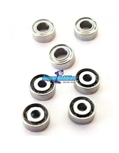 Kit roulements a billes (7 U.) MZW1 Kyosho Mini-Z MR-015 / MR-02 / MR-03 / RWD / F1 Fussion FS-BKM01 - Kyosho Mini-Z MR-02 / MR-