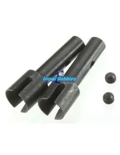Axes de roue arriere (2 U.) Thunder Tiger EB4 S2 / S2.5 PD0435 - Thunder Tiger EB-4 S2 / EB4 S2.5