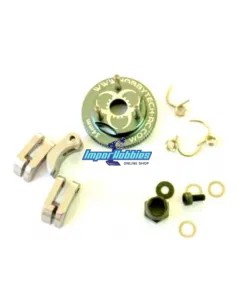 Embrayage aluminium complet Xtrem 34mm 1/8 Buggy Hobbytech HT495200 - Embrayages 1/8 Buggy