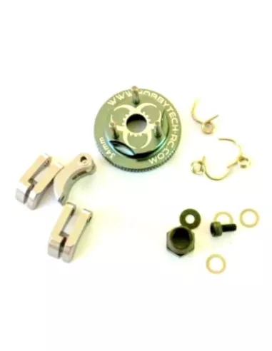 Xtrem Aliminum Clutch Sistem 34mm 1/8 Buggy Hobbytech HT495200 - 1/8 Buggy Clutches