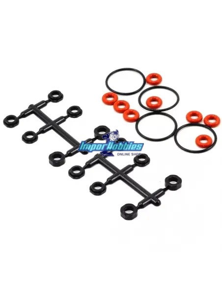Kit de réparation d'amortisseur 12mm V2 Team Assocciated B5 / B5M / B6 / B64 / SC6.1 / T6.1 AS91491 - Team Associated B5 & B5M -