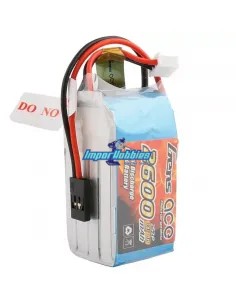 Batterie Lipo recepteur Hump 2600mah 7.4V prise universel Gens Ace GE6-2600H-2JR - Batteries Lipo - Life pour Recepteur 2
