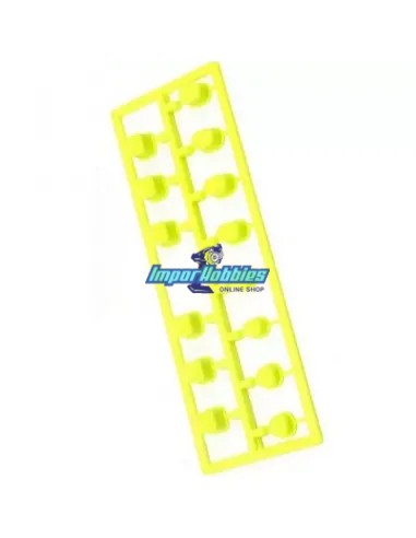 Bagues suspension jaune Kyosho Inferno MP10 / MP10e / MP10T IF616KY - Kyosho Inferno MP10 - MP10 TKI2 Nitro Kit - Pièces detaché