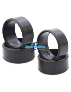 Neumático Kyosho Mini-Z Racing Slick 8.5mm estrecho Super Bajo Perfil 30 Shore (4 Uds.) MZW40-30