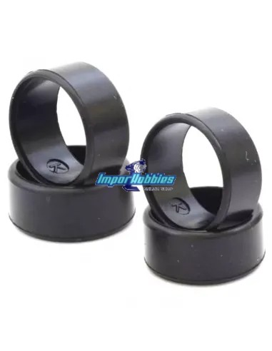 Pneus Kyosho Mini-Z Racing Slick Low Height 11mm large 20 Shore (4 U.) MZW40-20 - Pneus Kyosho Mini-Z MR-03 / AWD / RWD & FWD