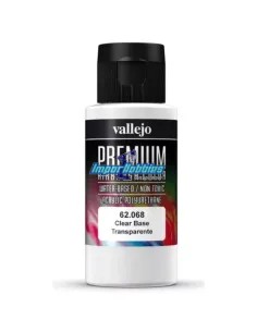 Clear Base 60Ml. Vallejo Premium 62.068 - Auxiliary Products Vallejo