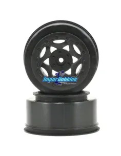 Jantes arrieres AKA SC Cyclone (2 U.) Traxxas Slash / Asso SC10 / Kyosho SC6 23001 - Traxxas Nitro Slayer Pro 4x4