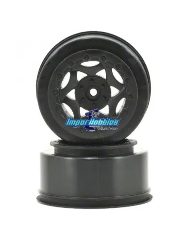 Llantas traseras Short Course Cyclone (2 U.) Traxxas Slash / Asso SC10 / Kyosho SC6 AKA 23001 - Traxxas Nitro Slayer Pro 4x4