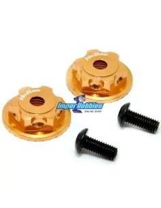 Écrous de roue à double blocage (2 Uds.) Hobao Hyper MT Plus / MTe Plus / MTe Plus II OP-0091 - Hobao Hyper MT Plus Nitro GP