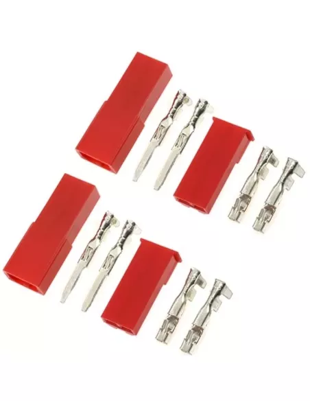 Bec Connector Male - Female Without Cable (2 Pairs) Fussion FS-00031 - R/C Plugs
