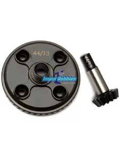 Gear Set - 44T / 13T - F/R Team Associated RC8B3 / B3.1 / B3.2 AS81468 - Team Associated RC8B3 & RC8B3e - Spare Parts