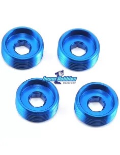 Tuercas ajuste de mangueta (4 Uds.) Team Associated RC8B3 / B3.1 / B3.2 / T3 / T3.1 / T3.2 AS81070 - Team Associated RC8B3 & RC8