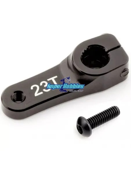Brazo / Horn servo dirección aluminio 23T L~18.5mm KO Propo - Sanwa Team Associated B74 / RC8B3 / T3 AS1361 - Horns y arandelas