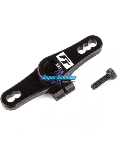 Palonnier aluminium de servo de gaz 23T - KO Propo - Sanwa Team Associated RC8B3 / T3 AS1371 - Palonnier de servo & rondelle de
