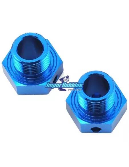 Hexágonos de rueda +2mm (2 Uds.) Team Associated RC8B3 / B3.1 / B3.2 AS81080 - Team Associated RC8B3 & RC8B3e - Repuesto y opcio