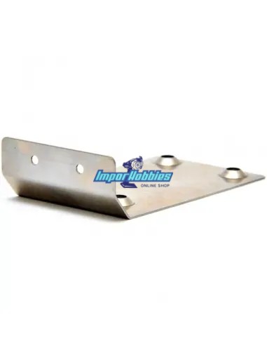 Bumper trasero & protector de chasis acero Hobao Hyper VS / VSe / VT / VTe OP-0122
