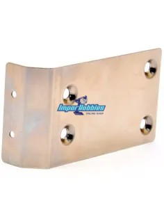 Bumper trasero & protector de chasis acero Hobao Hyper VS / VSe / VT / VTe OP-0122 2