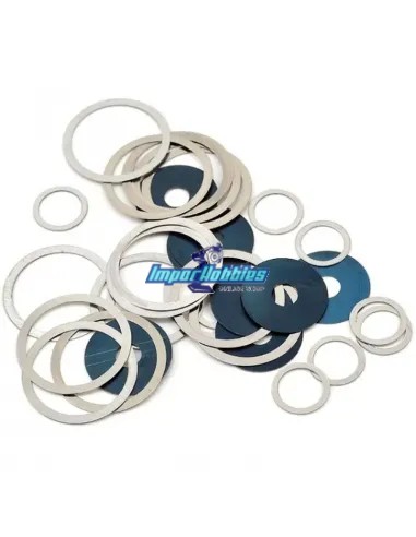 Kit de rondelles de calage de différentiel Team Associated RC8B3.1 / B3.2 / T3.1 / T3.2 AS81381 - Team Associated RC8B3.1 & RC8B