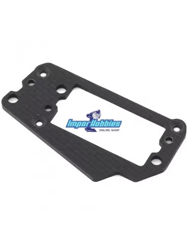 Platine / Support de servo direction en carbone Team Associated RC8B3.2 / T3.2 AS81451 - Team Associated RC8 B3.2 Kit - Pièces d