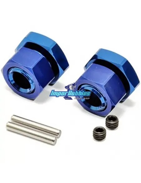Hexágonos de rueda y tuercas (2 Uds.) Hobao Hyper MTe Plus II 94094 - Hobao Hyper MTe Plus II Electrico EP