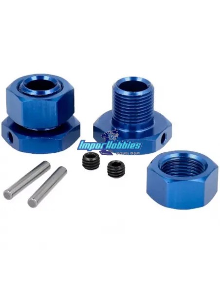 Hexágonos de rueda y tuercas (2 Uds.) Hobao Hyper MTe Plus II 94094 - Hobao Hyper MTe Plus II Electrico EP