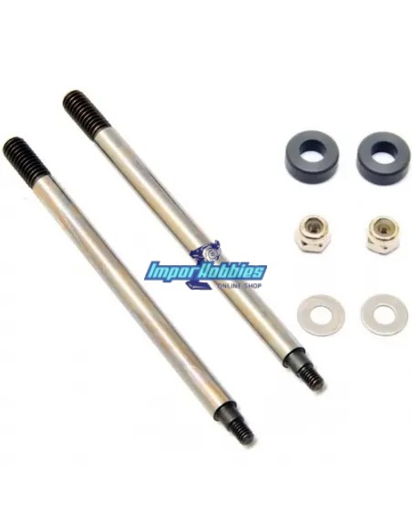 Vástagos de amortiguador (2 Uds.) Hobao Hyper MT Plus / MTe Plus 94035 - Hobao Hyper MT Plus Nitro GP