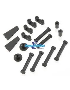 Servo Mount Set Thunder Tiger EB4 S2 AR0080 - Thunder Tiger EB-4 S2 / EB4 S2.5