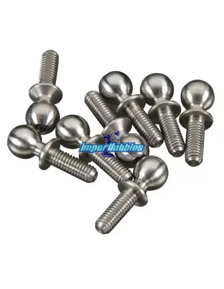 Rotules HD 8mm (8 U.) Team Associated B5 / B5M / B6.1 / B6.2 / RC8B3 / B3.1 / B3.2 AS91048 - Team Associated B5 & B5M - Pièces d