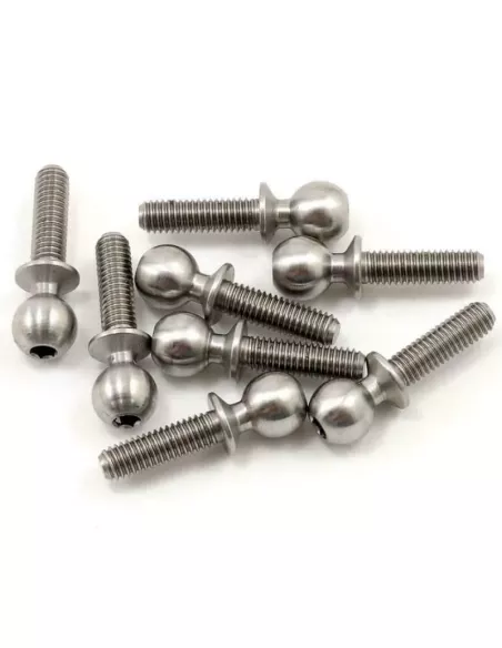 Heavy Duty Ballstud Set 10mm (8 U.) Team Associated B5 / B5M / B6.1 /  B6.2 / B64 / B74 / SC6 AS91049 - Team Associated B5 & B5M