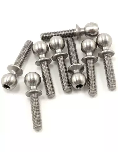 Heavy Duty Ballstud Set 12mm (8 U.) Team Associated B5 / B5M / RC8B3 / B3.1 / B3.2 / T3.2 AS91050 - Team Associated B5 & B5M - S