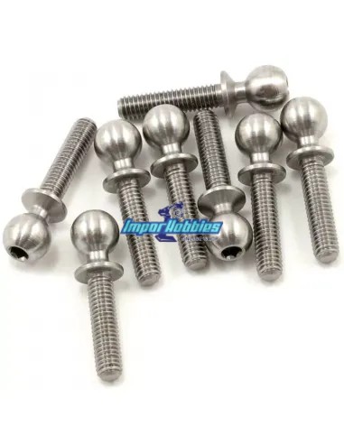 Rotules HD 12mm (8 U.) Team Associated B5 / B5M / RC8B3 / B3.1 / B3.2 / T3.2 AS91050 - Team Associated B5 & B5M - Pièces detaché