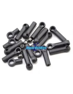 Set rotulas plásticas - AS91453 Team Associated B5 / B5M / B3.1 / B3.2 / T3.1 / T3.2 AS91469 - Team Associated B5 & B5M - Repues