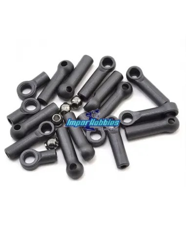 Set rotulas plásticas - AS91453 Team Associated B5 / B5M / B3.1 / B3.2 / T3.1 / T3.2 AS91469 - Team Associated B5 & B5M - Repues