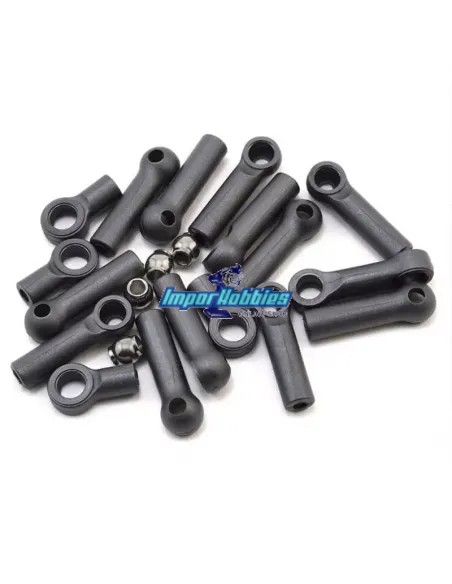 Set rotulas plásticas - AS91453 Team Associated B5 / B5M / B3.1 / B3.2 / T3.1 / T3.2 AS91469 - Team Associated B5 & B5M - Repues