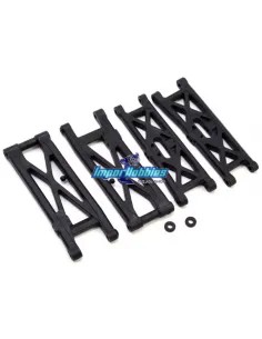 Lower Suspension Arm Set - F/R (4 U.) Team Associated DR10 / ProSC10 / SC5M / T5M AS71015 - Team Associated ProSC10 RTR - Spare