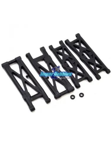 Triangles inférieurs avant / arrière  (4 Uds.) Team Associated DR10 / ProSC10 / SC5M / T5M AS71015 - Team Associated ProSC10 RTR