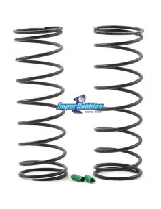 Muelle amortiguador delantero 4.9LB Verde V2 (2 Uds.) Team Associated RC8B3.1 / RC8B3.2 / T3.1 AS81222 - Team Associated RC8B3.1