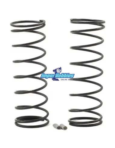 Muelle amortiguador delantero 5.3LB Gris V2 (2 Uds.) Team Associated RC8B3.1 / RC8B3.2 / T3.1 AS81224 - Team Associated RC8B3.1