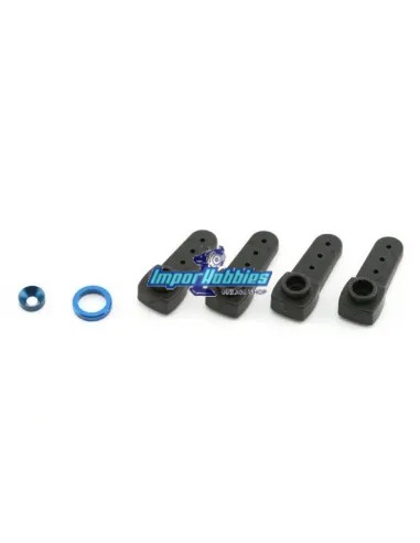 Palonniers de direction Team Associated RC8 / B4 / B5 / B6 AS89007 - Team Associated RC8.2 Factory Kit - Pièces detachées et opt