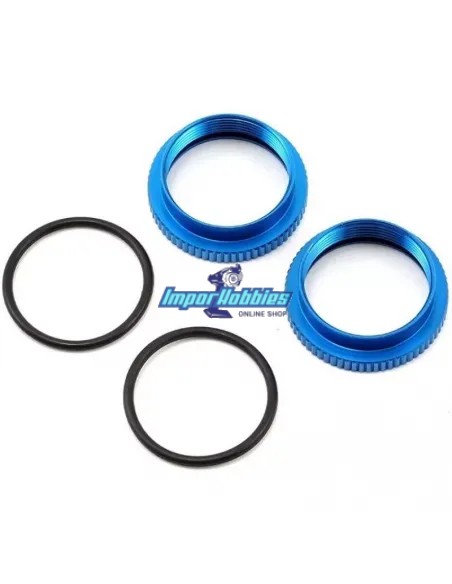Molettes de réglage d'amortisseurs (2 U.) Team Associated RC8B3 / B3.1 / B3.2 / T3 / T3.1 AS81221 - Team Associated RC8B3 & RC8B