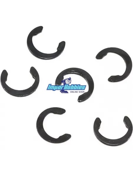 C-Clips de ejes de freno - 5mm (6 Uds.) Team Associated RC8B3 / B3.1 / B3.2 / T3 / T3.1 / T3.2 AS81256 - Team Associated RC8B3 &
